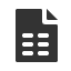 file-spreadsheet icon
