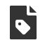 file-tag icon