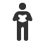 standing-reading icon