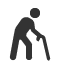 walking-elderly icon