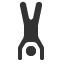 handstand icon