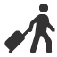 traveling-luggage icon
