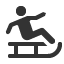 sledding icon