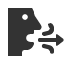 breathing-mouth-out icon