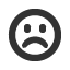 frowning icon