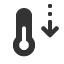temperature-down icon