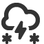 snow-heavy-thunder icon
