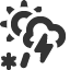 sleet-showers-thunder icon